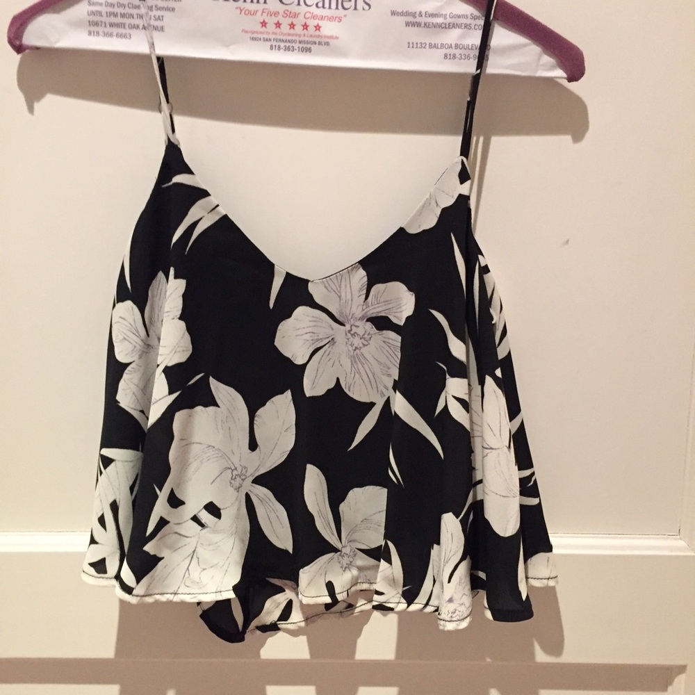 Show Me Your Mumu floral Charlie crop top